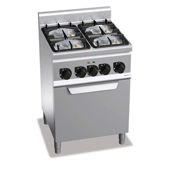 BẾP 4 LÒ VỚI LÒ NƯỚNG ĐIỆN 1/1 G6F4PW+FE1