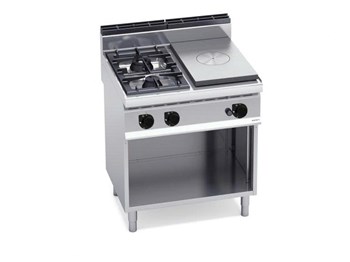 Mặt bếp liền khối + 2 bếp mở kèm tủ G7T4P2FM 