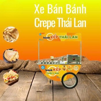 Xe bán bánh kếp