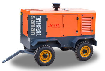 Máy nén khí trục vít di động động cơ Diesel MCY-4/8