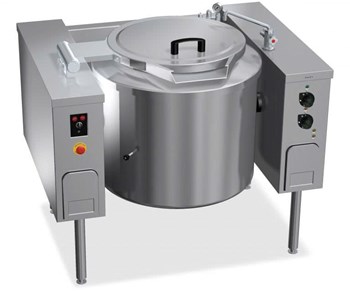 Nồi đun nghiêng 100 lít EL với hệ thống gia nhiệt gián tiếp E9P10IR