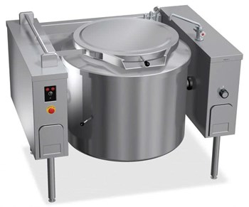 Nồi đun nghiêng 200 lít với hệ thống gia nhiệt hơi nước gián tiếp 9P20IRV