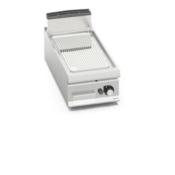 Bếp nướng gas - Mặt nướng có rãnh, làm bằng thép không gỉ LXG9FR4/CPD