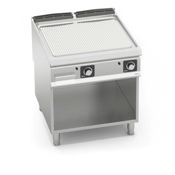 Bếp nướng điện có tủ - Mặt nướng bằng thép không gỉ có rãnh SE9FR8MP-2/CPD-BF