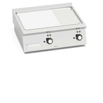 BẾP NƯỚNG ĐIỆN - MẶT BẰNG THÉP KHÔNG GỈ, CÓ MẶT PHẲNG/CÓ RÃNH SE7FM8B-2/CPD