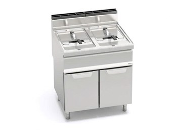 BẾP CHIÊN GAS CÓ TỦ - HAI BẾP 15 + 15L GL15+15M