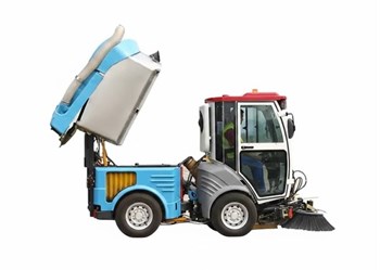 Xe quét rác hút bụi đa năng chạy dầu CHR31M