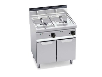 Máy chiên điện có tủ - Hai ngăn chứa 10+10 lít E7F10-8M / E7F10-8MS