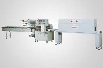 Niêm phong và cắt gối, Máy đóng gói co FL5545TBI + SM2020