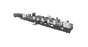 Máy dán hộp 4 và 6 góc ZH tự động