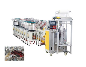 Máy đóng gói khối nhựa với khay nạp rung YUPA-240C