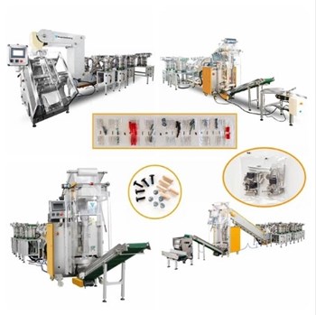 Dây chuyền đóng gói với hai bộ đếm và bộ nạp rung YUPA-240C
