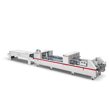 Máy dán hộp carton 2 mặt tốc độ cao ZH 1400 FT-H