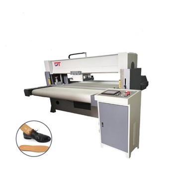 Máy làm dép cao su, giày da dập thủy lực với đầu cắt di chuyển tự động CNC DT-768