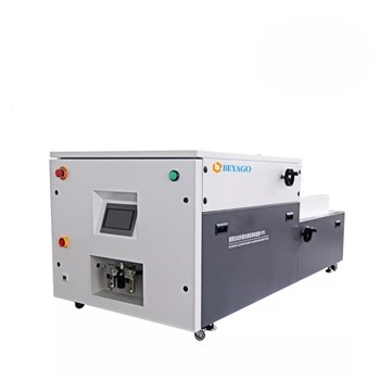 Máy gấp áo 2 công đoạn gấp + lồng túi YUPA-CFPS02