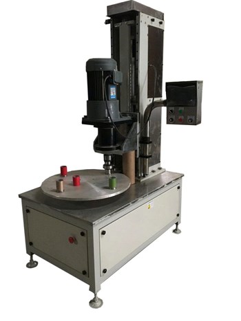 Máy viền mép ống giấy một đầu bán tự động