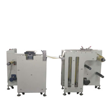 Máy cuộn và cuộn giấy bopp dính PFL-350RC 