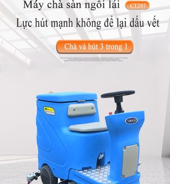 Máy chà sàn ngồi lái CT297 