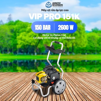 MÁY XỊT RỬA CHUYÊN DỤNG ANNOVI REVERBERI ITALY VIP PRO 151K 