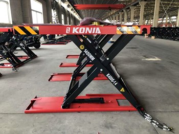 Cầu nâng kiểu xếp, nâng cao 1.4m Konia K400G-1.4