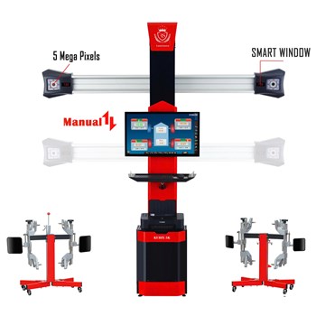Máy cân chỉnh độ chụm, cân chỉnh góc lái 3D Lawrence Kubix 5K