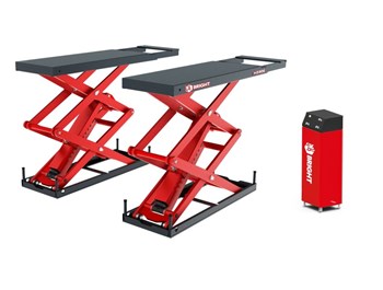 Cầu nâng ô tô kiểu cắt kéo móng chìm Bright PI-350E