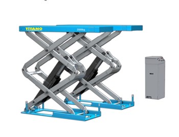 Cầu nâng ô tô kiểu xếp 3.5 tấn Titano STD-7335X