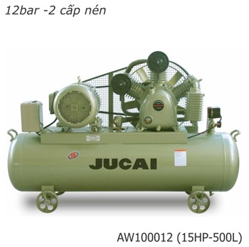 Máy nén khí 2 cấp nén Jucai 15HP AW100012