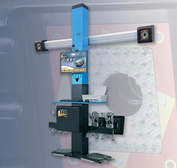 Thiết bị cân chỉnh góc đặt bánh xe C880