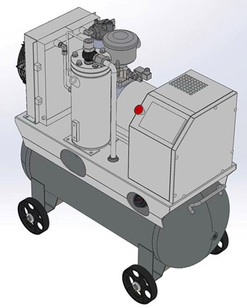 Máy nén khí trục vít Jucai 10HP JGC-10E