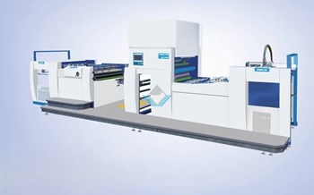 Máy cán màng nhiệt tự động Guangming GLS-1080