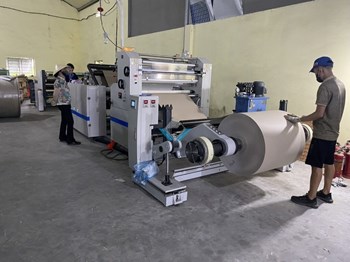 Máy cán màng nước dạng cuộn ZDFM-1100J