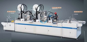 Máy dán giấy chống dính băng keo 2 mặt (hộp giấy) SJ-90GJ