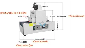 Máy sấy test mực uv TNUV-3002A