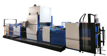 Máy cán màng tự động Tiancen (2 chức năng – dao nhiệt) KFM-1080MCR
