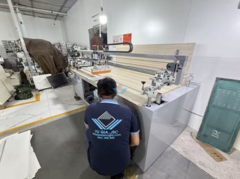Máy in lụa thùng carton (Khổ in 1000 x 2000mm ) IVGS-2400