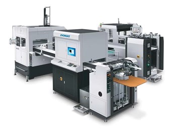 Máy làm hộp cứng tự động Zhongke ZK-6421 (Hộp cao 210mm)