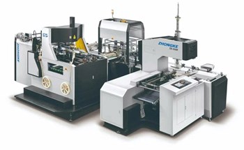 Máy sản xuất hộp cứng tự động ZK-660FD