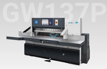 Máy cắt xén giấy GW137P