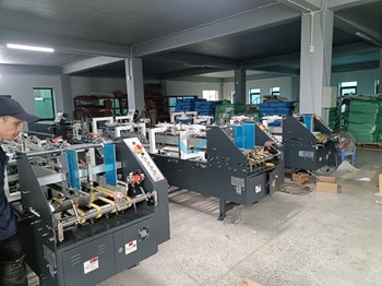 Máy dán hộp gấp nháp trước khi dán SLH-650AM4