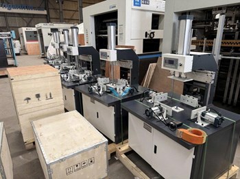 Máy ép bọt ngang (Làm hộp kiểu ngăn kéo) E5-454