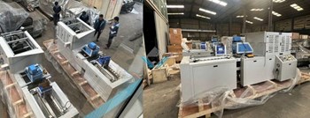 Máy lắp ráp hộp cứng trạm đơn (làm hộp hình cuốn sách, khay hộp 2 tầng) GR-600A
