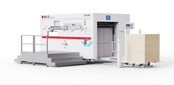 Máy bế phẳng bán tự động D2500AS