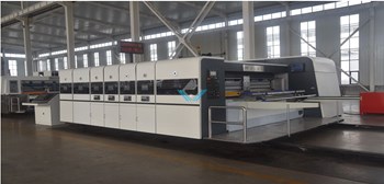 Máy in flexo thùng carton lô anilox DG-H5A 
