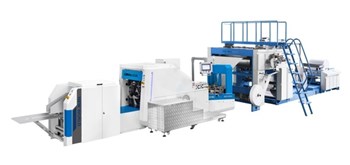 Máy làm túi giấy quai phẳng (Tự động vào quai phẳng) AS400