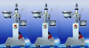 Máy đóng đinh tán quai túi (Quai giấy, quai nhựa, quai vải) DTKF-150