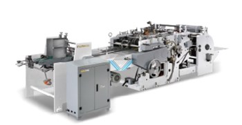 Máy dán đáy túi giấy tự động (Gấp đáy dán đáy)  KL-35D