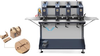 Máy đóng khuy mắt ngỗng hộp carton FFB-800A