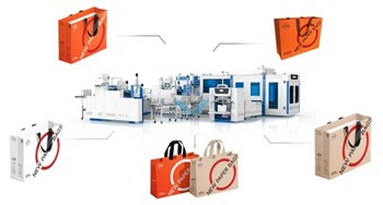 Máy làm túi giấy tự động (Kiểu túi giấy cao cấp) ZW-A12AF
