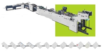 Máy dán túi giấy tự động (thả lót miệng) ZDJ-1200TS